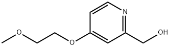 4-METHOXYETHOXY-2-HYDROXYMETHYLPYRIDINE 结构式