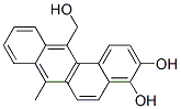 12-(Hydroxymethyl)-7-methylbenz[a]anthracene-3,4-diol 结构式
