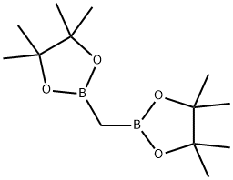 双[(频哪醇)硼基]甲烷 结构式