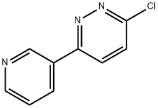 3-CHLORO-6-PYRIDIN-3-YLPYRIDAZINE 结构式