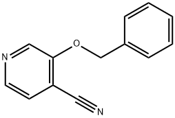 3-苄氧基吡啶-4-腈 结构式