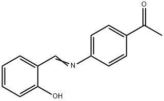 SALICYLIDENE P-AMINOACETOPHENONE 结构式