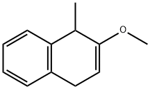 2-Methoxy-1-methyl-1,4-dihydronaphthalene 结构式