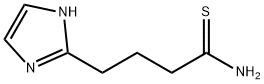 1H-Imidazole-2-butanethioamide 结构式