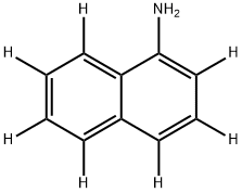 1-氨基萘 氘代 结构式