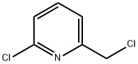 2-氯-6-氯甲基吡啶 结构式