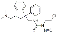 N-(2-Chloroethyl)-N'-(5-dimethylamino-2,2-diphenylpentyl)-N-nitrosourea 结构式