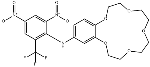 4'-(2'',4''-DINITRO-6''-TRIFLUOROMETHYLPHENYL)-AMINOBENZO-15-CROWN-5