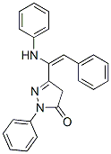 alpha-anilinobenzylidene-methyl-1-phenyl-2-pyrazolin-5-one 结构式