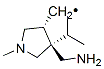 Methyl, [4-(aminomethyl)-1-methyl-4-(1-methylethyl)-3-pyrrolidinyl]-, cis- (9CI) 结构式