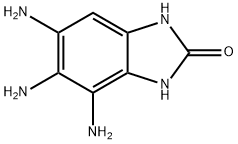 2H-Benzimidazol-2-one,  4,5,6-triamino-1,3-dihydro- 结构式