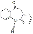 10,11-dihydro-10-oxo-5H-dibenz[b,f]azepine-5-carbonitrile 结构式