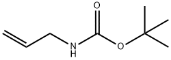 N-烯丙基氨基甲酸叔丁酯 结构式
