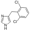 4-(2,6-DICHLORO-BENZYL)-1H-IMIDAZOLE 结构式