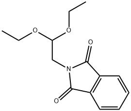 苯二酰亚氨乙醛二乙基乙缩醛 结构式
