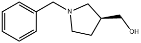 (S)-(1-苄基吡咯烷-3-基)甲醇 结构式