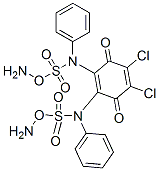 Bis-((Amino-sulfo)-anilino)-dichlorbenzochinon 结构式