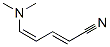 2,4-Pentadienenitrile,5-(dimethylamino)-,(E,Z)-(9CI) 结构式