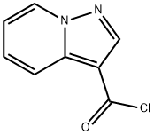 吡唑并[1,5-A!吡啶-3-羰酰氯 结构式