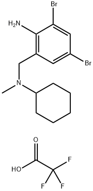 trifluoroacetylbromhexine 结构式