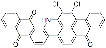 dichloroanthra[2,1,9-mna]naphth[2,3-h]acridine-5,10,15(16H)-trione 结构式