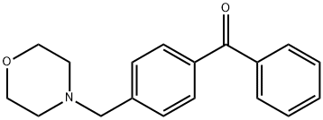 4-(MORPHOLINOMETHYL)BENZOPHENONE 结构式