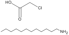 Dodecylammonium chloracetate 结构式