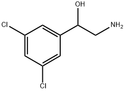 3,5-二氯-A-氨甲基苄基乙醇 结构式