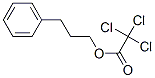 Acetic acid, trichloro-, 3-phenylpropyl ester 结构式