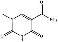 1-METHYL-2,4-DIOXO-1,2,3,4-TETRAHYDROPYRIMIDINE-5-CARBOXAMIDE 结构式