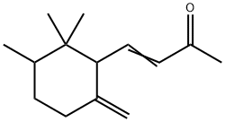 4-(2,2,3-trimethyl-6-methylenecyclohexyl)-3-buten-2-one 结构式