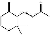 GAMMA-紫罗兰酮 结构式