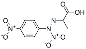 2-(2,4-Dinitrophenylhydrazono)propionic acid 结构式