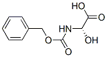 2-羟基-2-(苯基甲氧羰基氨基)乙酸 结构式