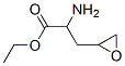 Oxiranepropanoic  acid,  -alpha--amino-,  ethyl  ester  (9CI) 结构式