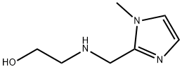 2-{[(1-甲基-1H-咪唑基-2-基)甲基]氨基}乙醇二盐酸盐 结构式