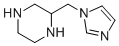 2-IMIDAZOL-1-YLMETHYL-PIPERAZINE 结构式