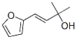 3-Buten-2-ol,4-(2-furanyl)-2-methyl-,(3E)-(9CI) 结构式