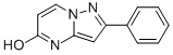 2-PHENYL-PYRAZOLO[1,5-A]PYRIMIDIN-5-OL 结构式