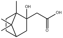 Bicyclo[2.2.1]heptane-2-acetic acid, 2-hydroxy-1,7,7-trimethyl- (9CI) 结构式