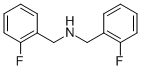 bis[(2-fluorophenyl)methyl]amine 结构式