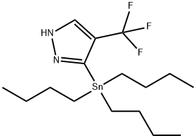 4-(Trifluoromethyl)-5-(tributylstannyl)pyrazole