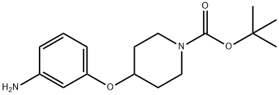 tert-Butyl4-(3-aminophenoxy)piperidine-1-carboxylate