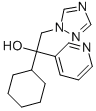 1-CYCLOHEXYL-1-(3-PYRIDINYL)-2-(1H-1,2,4-TRIAZOL-1-YL)ETHANOL 结构式