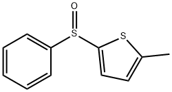 Thiophene, 2-methyl-5-(phenylsulfinyl)- (9CI) 结构式