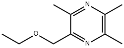 Pyrazine, (ethoxymethyl)trimethyl- (9CI) 结构式