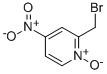 2-Bromomethyl-4-nitropyridine-1-oxide 结构式