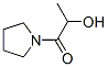 Pyrrolidine, 1-(2-hydroxy-1-oxopropyl)- (9CI) 结构式