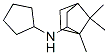 Bicyclo[2.2.1]heptan-2-amine, N-cyclopentyl-1,7,7-trimethyl- (9CI) 结构式