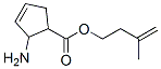 3-Cyclopentene-1-carboxylicacid,2-amino-,3-methyl-3-butenylester(9CI) 结构式